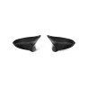 Carcasas retrovisores carbono brillo Akrapovic para BMW M3 F80.