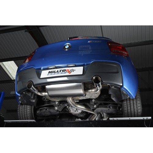 Cat-Back Race BMW M135i 3/5p (F20/F21) bocas titanio